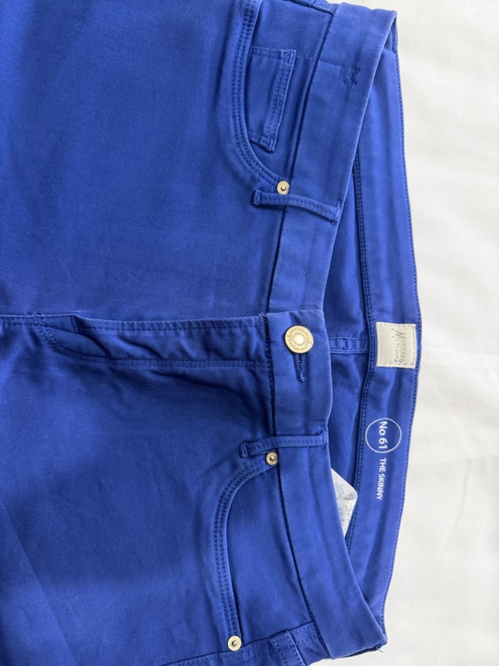 Guess by Marciano Royal Blue Skinny Jeans